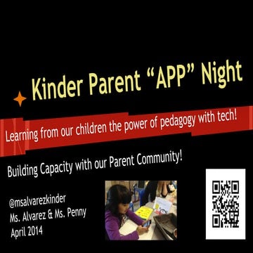 Kindergarten App SmackDown Night