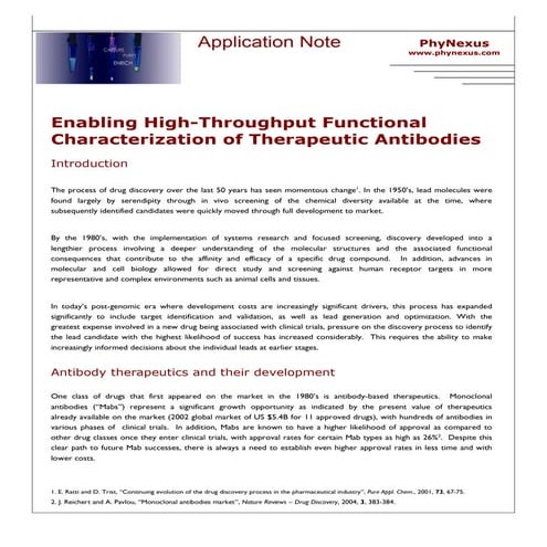 Mitigating Risks through Product Characterization | PDF
