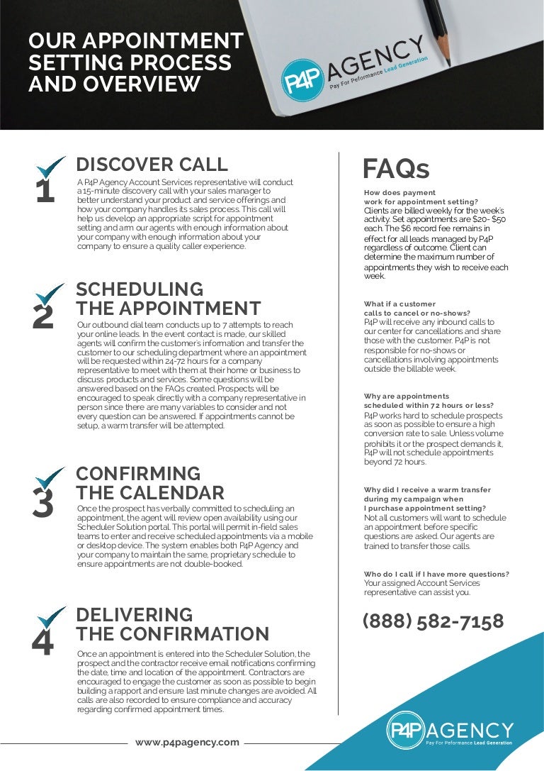 Appointment Setting Process