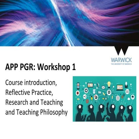 APP PGR workshop 1 2017-18