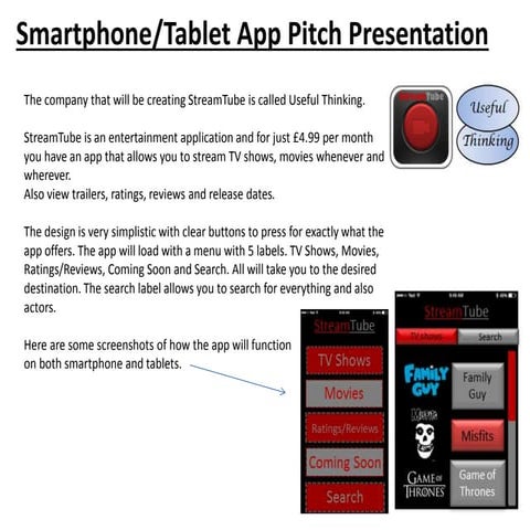 App presentation | PPTX
