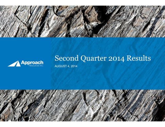 Approach 2Q14 Results Presentation