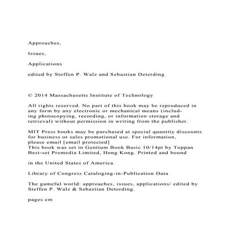 Approaches, Issues, Applications edited by Steffen.docx