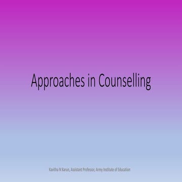 Approaches of Conselling.pptx
