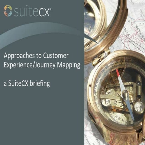 Approaches to journey mapping