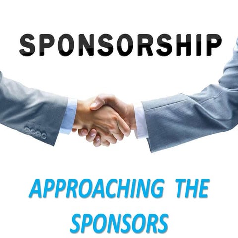 Presentation on Sponsorship | PPT