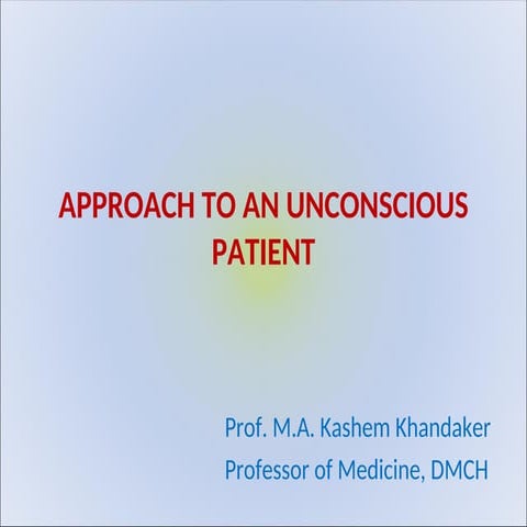 Approach to an unconscious patient-PPT.ppt
