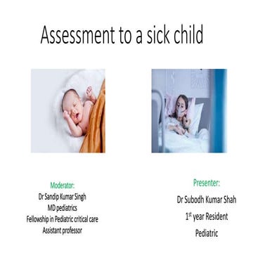 Approach to a sick child
