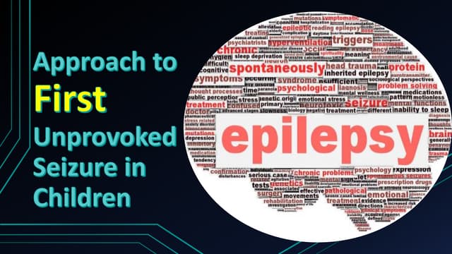 Seizure in children | PPTX