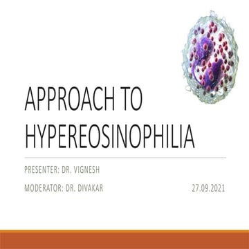APPROACH TO HYPEREOSINOPHILIAbgffftyygfddggygtdf