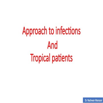 Approach to infections.pptxgbhhbbbvvvvcccgg | PPTX