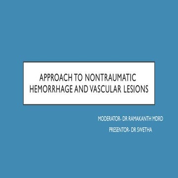 APPROACH TO NON TRAUMATIC BRAIN HEMORRAHE.pptx