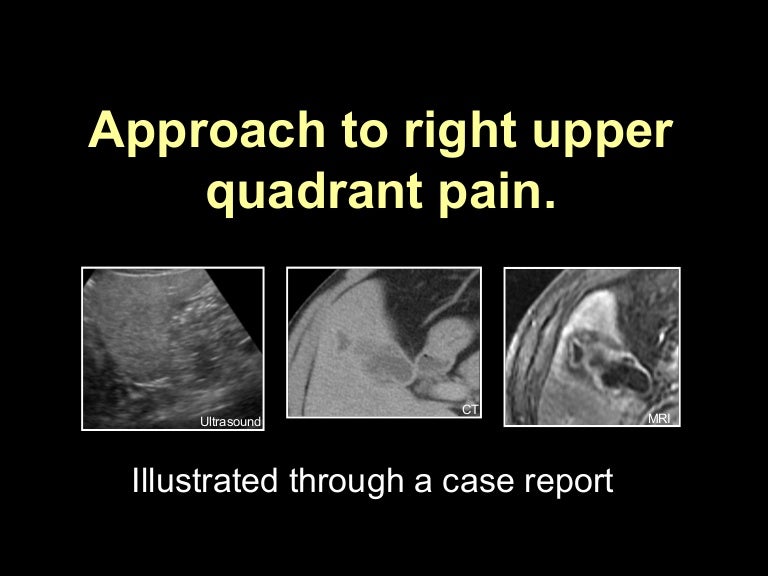 Approach to right upper quadrant painlessons from a case
