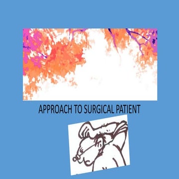 Approach to Surgical Patients | PPT