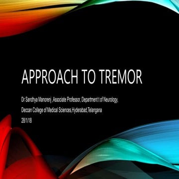 Approach to tremor