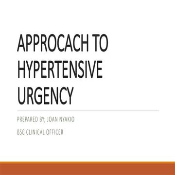 Hypertension according to harrison | PPT