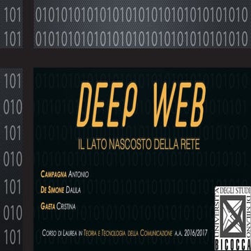 Deep Web - il lato nascosto della rete