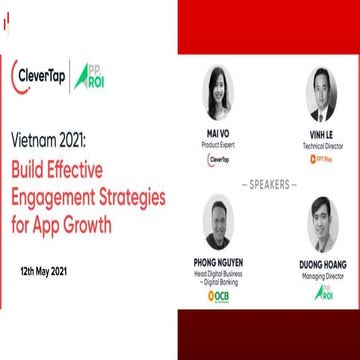 Vietnam 2021: Build Effective Engagement Strategies for App Growth