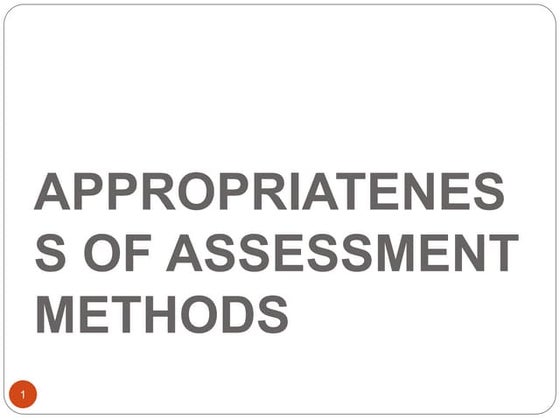 Selection types of objective test | PPTX | Educational Assessment ...