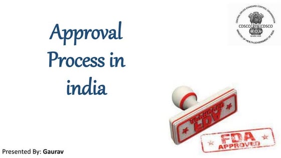 DCGI Applications and Submissions at SUGAM Portal.pptx | Pharmaceutical ...