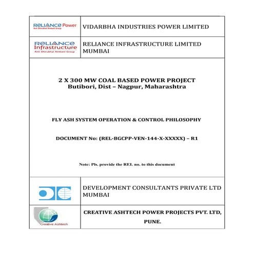 Approved FLY ASH SYSTEM OPERATION & CONTROL PHILOSOPHY_R1.pdf