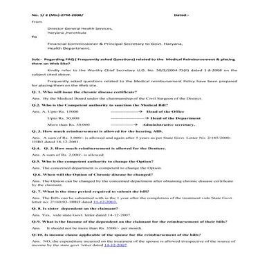 Approved hospitals for haryana govt. employees