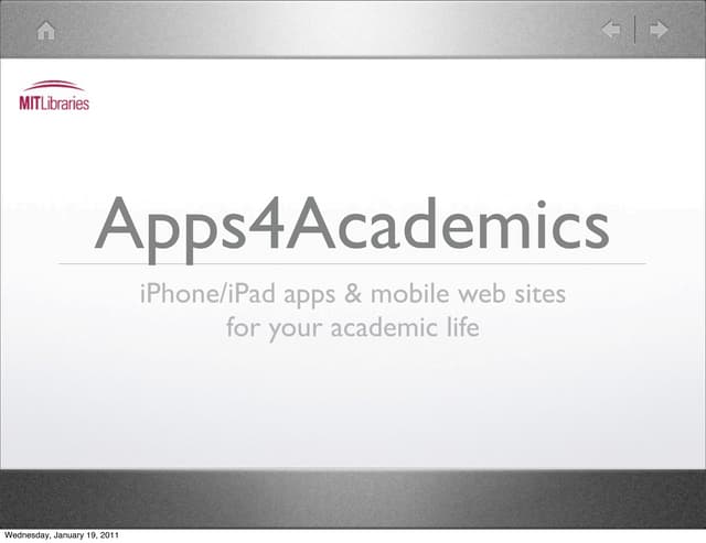 Apps4Academics: iPhone/iPad apps & ...