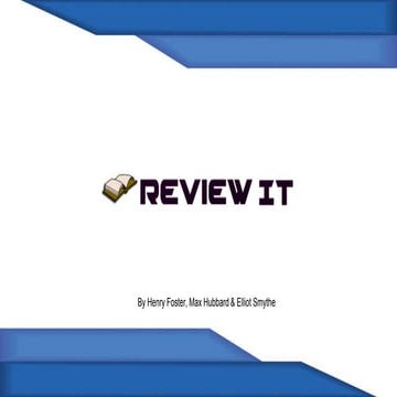 Apps for good - Review It