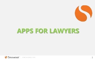 Useful Apps for Lawyers
