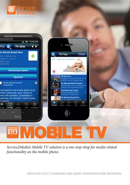 Apps for mobile tv