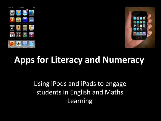 Apps for Numeracy