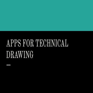 Apps for technical drawing (1)