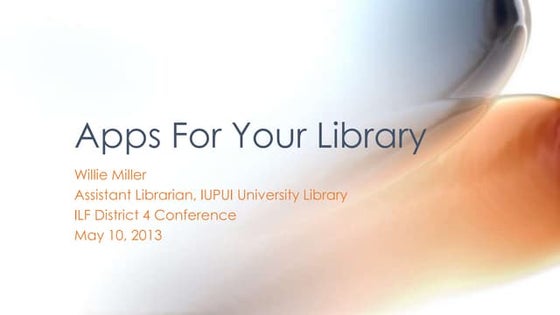 Apps For Your Library