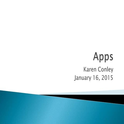 Apps jan 2015