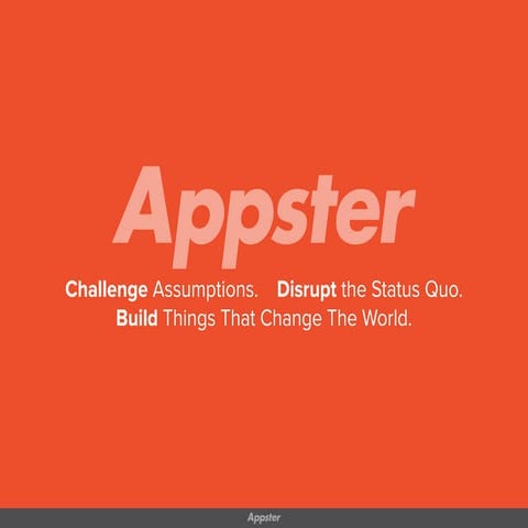 Appster Executive Briefing