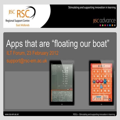 Apps that are floating our boat