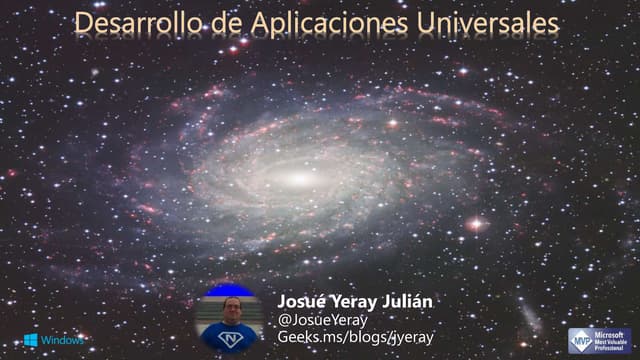Introducción al desarrollo de aplicaciones universales