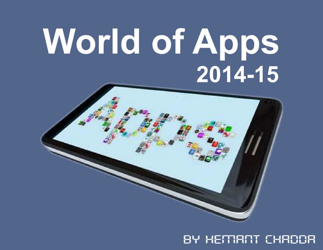 Apps world 2014 15