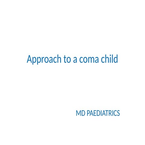APP TO COMA in paediayric age group .pptx