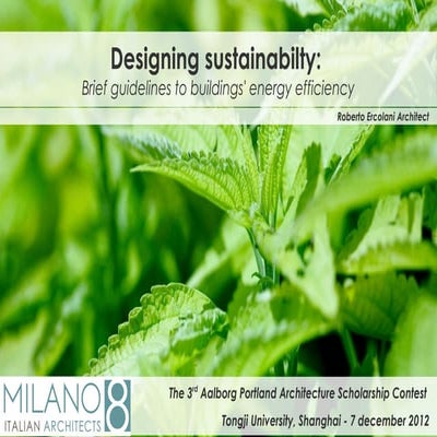 Designing sustainability
