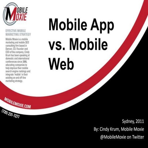 App v. Web