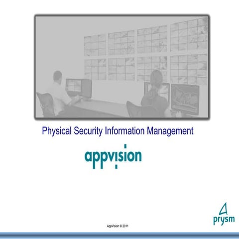 Appvision Presentation 2011