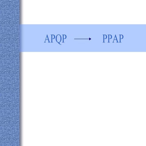 APQP-PPAP[1].ppt for engineering products