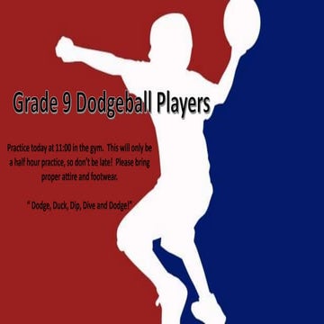 Announcements- Tuesday April 11, 2017