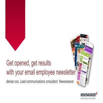 Get opened, get results with your email employee newsletter