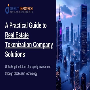Real Estate Tokenization in India – Summary | PDF