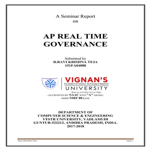 Ap real time_governance