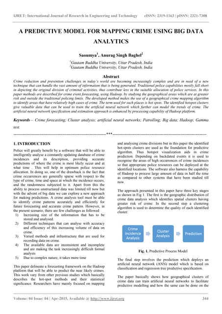 GEOSPATIAL CRIME HOTSPOT DETECTION: A ROBUST FRAMEWORK USING BIRCH ...