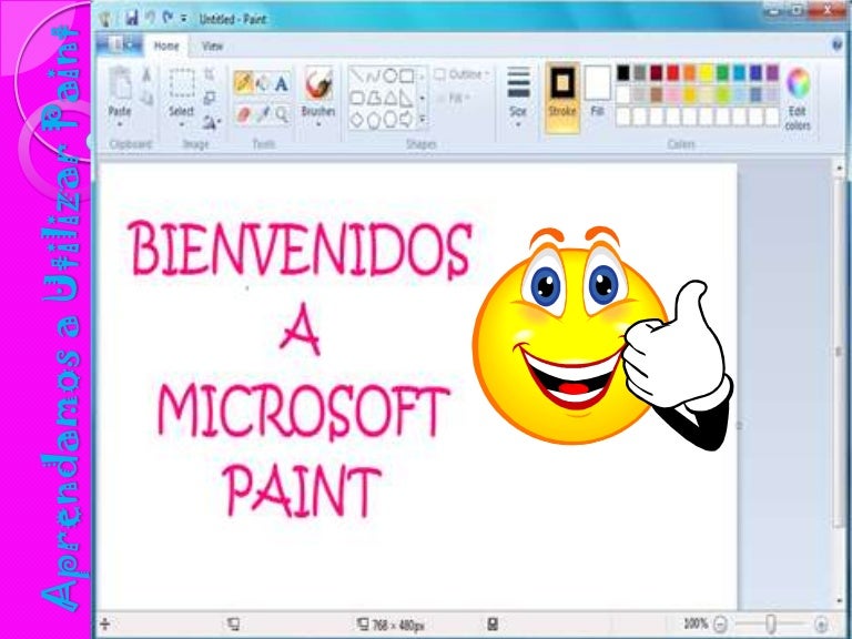 Aprendamos a utilizar paint