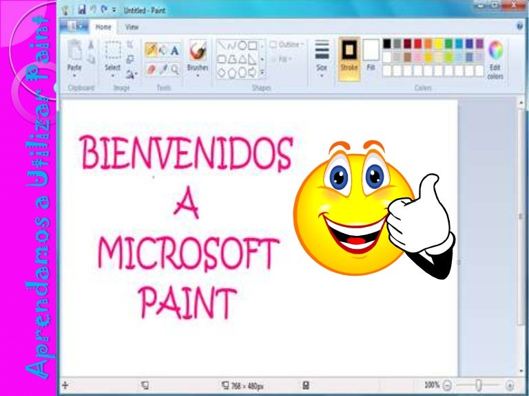 Aprendamos a utilizar paint